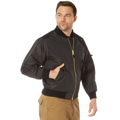 Rothco Lightweight Enhanced Nylon MA-1 Flight Jacket