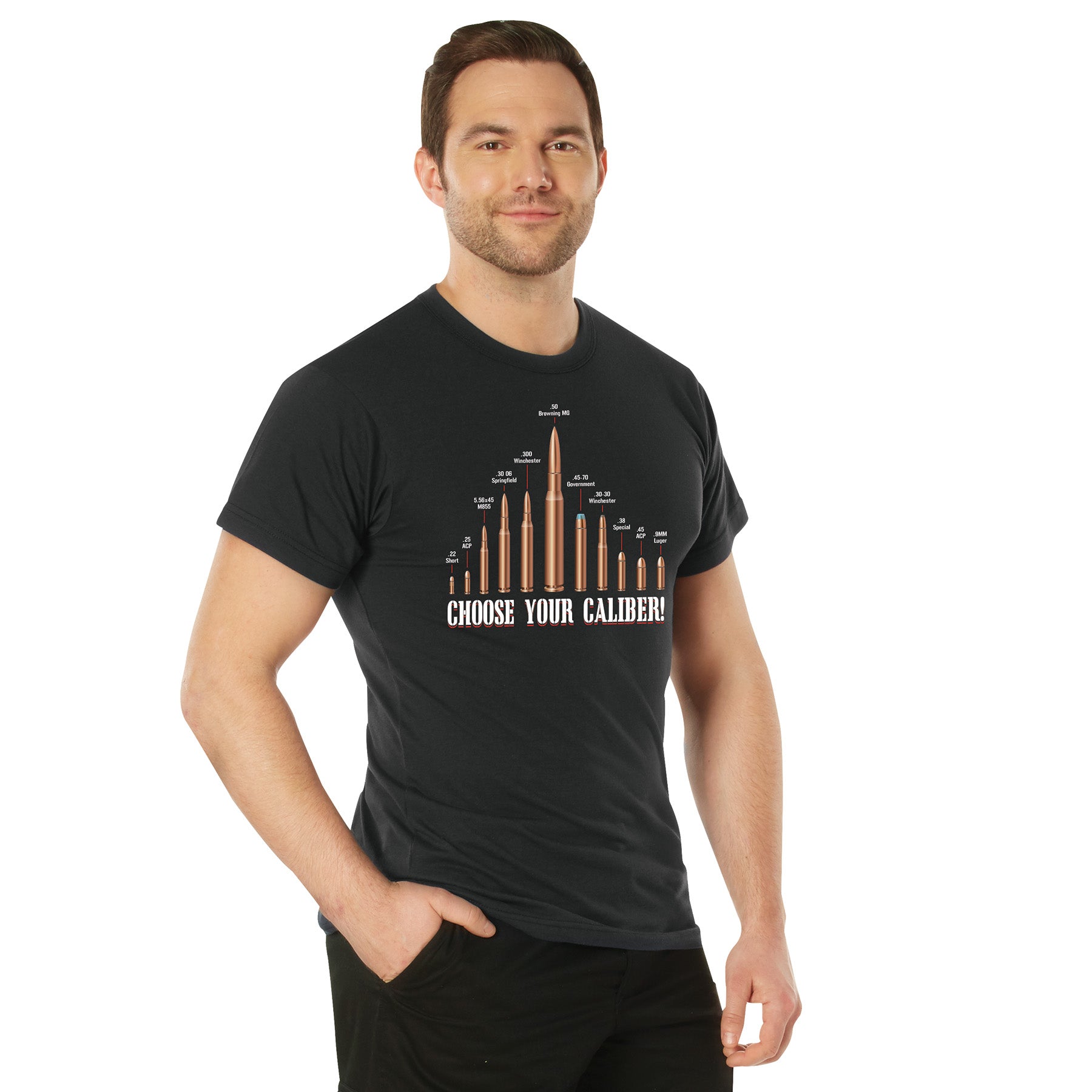 Rothco Vintage 'Choose Your Caliber' T-Shirt