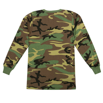 Rothco Kids Long Sleeve Camo T-Shirt