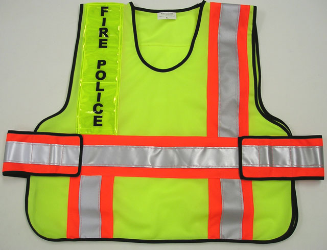 343 Fire V10 ANSI Class 2 Command Vest with High Contrast 4" Reflective Stripes