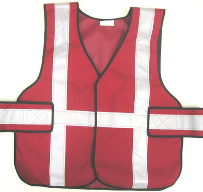 343 Fire V12-EZ Economy Vest 5-Point Break-Away Vest with 2" Silver Striping