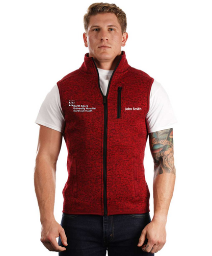 Burnside - Sweater Knit Vest - 3910 (Northwell Embroidery)