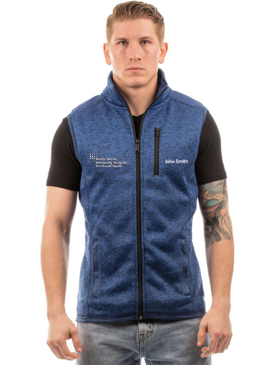 Burnside - Sweater Knit Vest - 3910 (Northwell Embroidery)