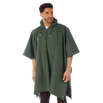 Rothco Rubberized Rainwear Poncho
