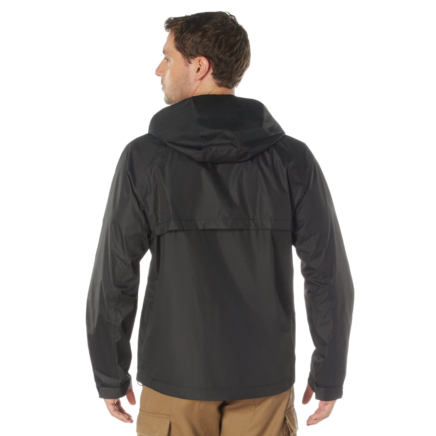 Rothco Packable Rain Jacket - Black