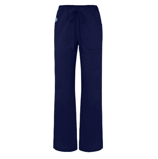 Adar Indulgence Women's Jr Mid Rise Straight Leg Scrub Pants