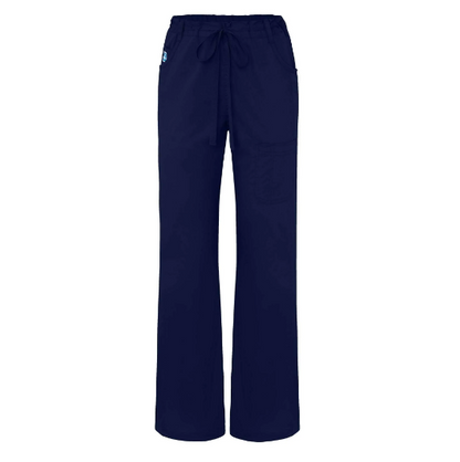 Adar Indulgence Women's Jr Mid Rise Straight Leg Scrub Pants