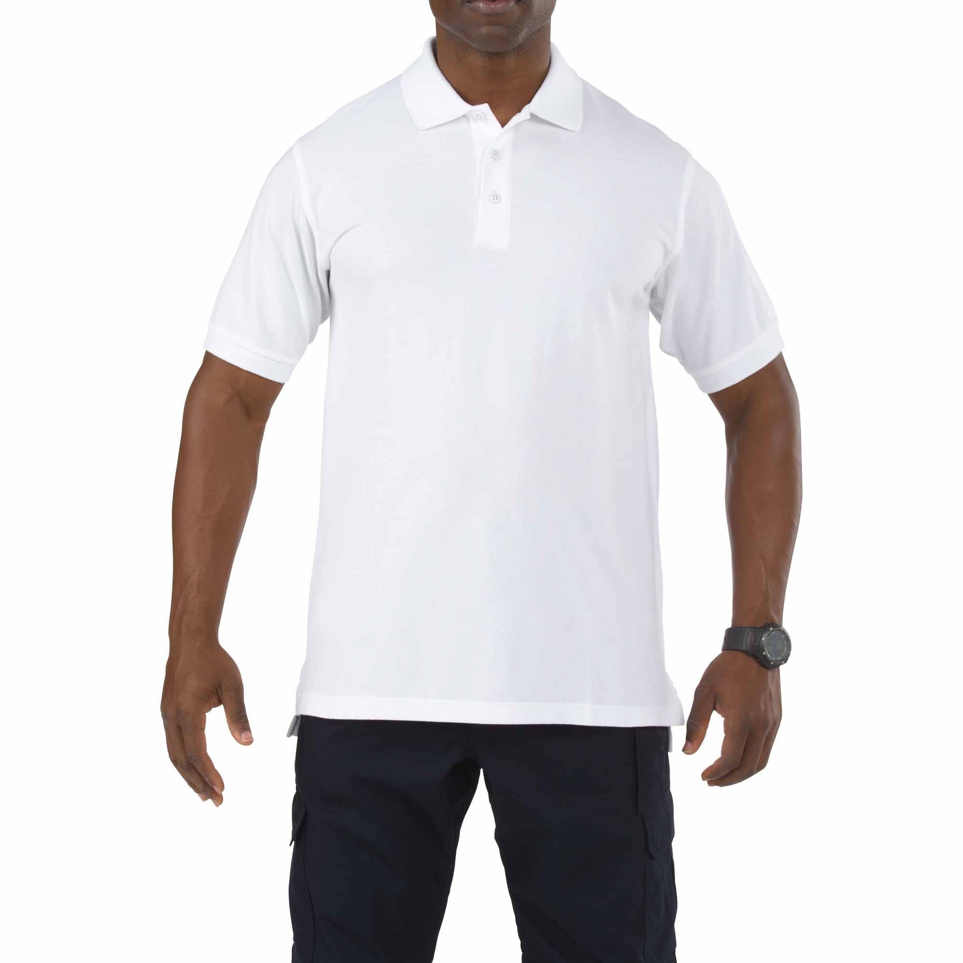 5.11 Professional Short Sleeve Polo - White