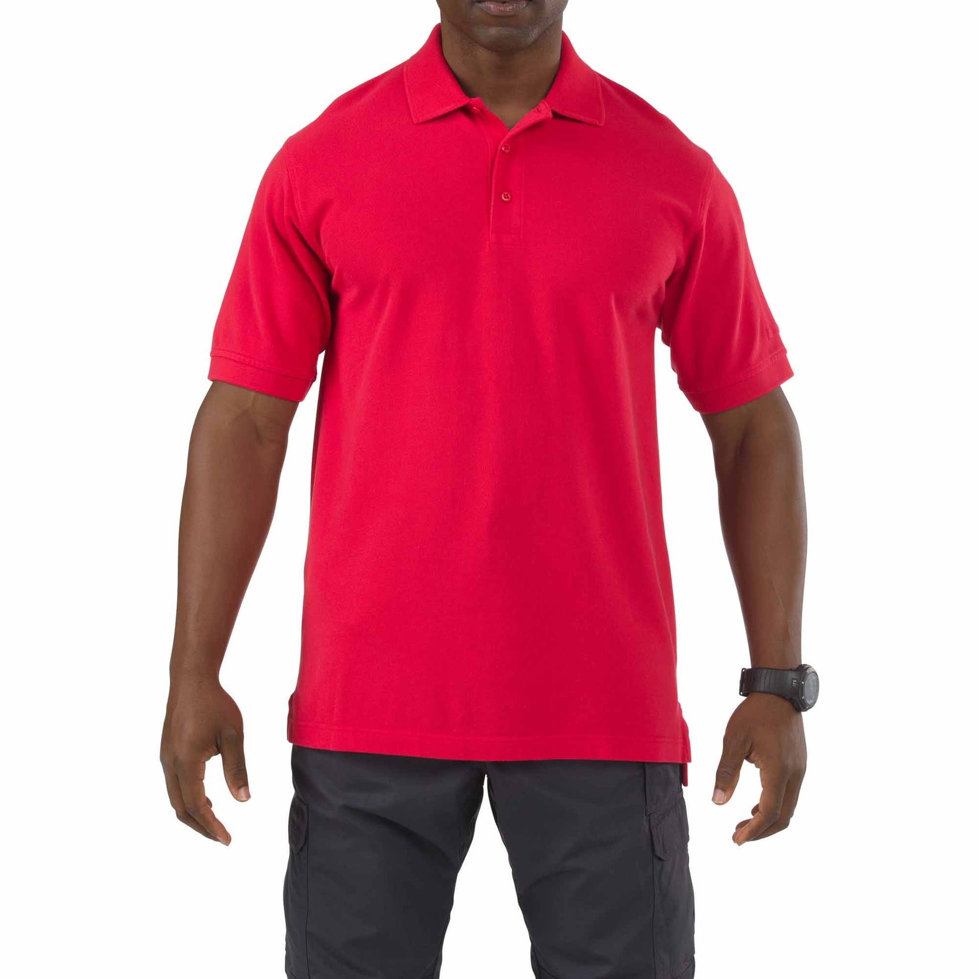 5.11 Professional Short Sleeve Polo - Range Red