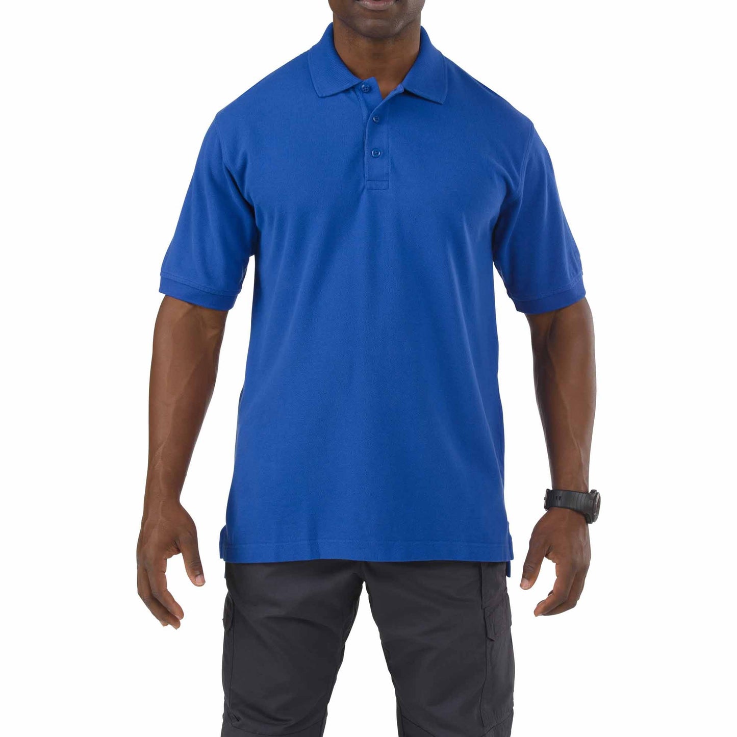 5.11 Professional Short Sleeve Polo - Academy Blue