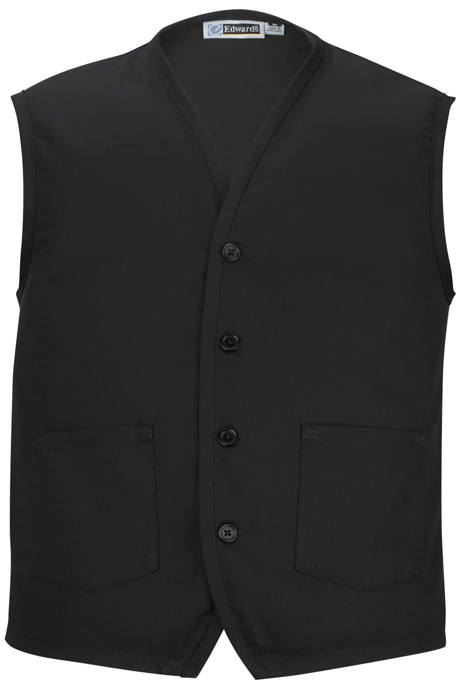 Edwards Garment Apron Vest With Waist Pockets