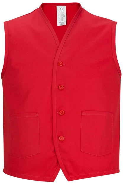 Edwards Garment Apron Vest With Waist Pockets