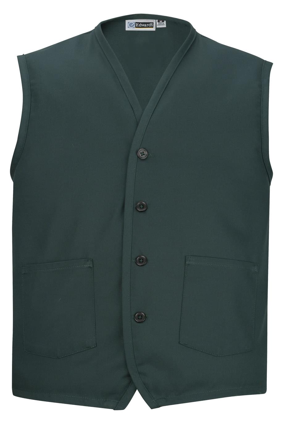 Edwards Garment Apron Vest With Waist Pockets