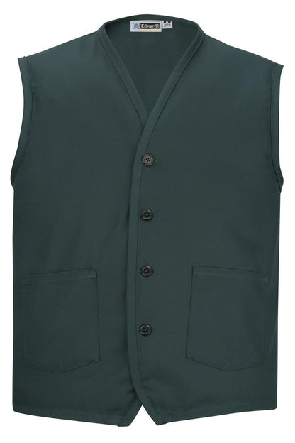 Edwards Garment Apron Vest With Waist Pockets