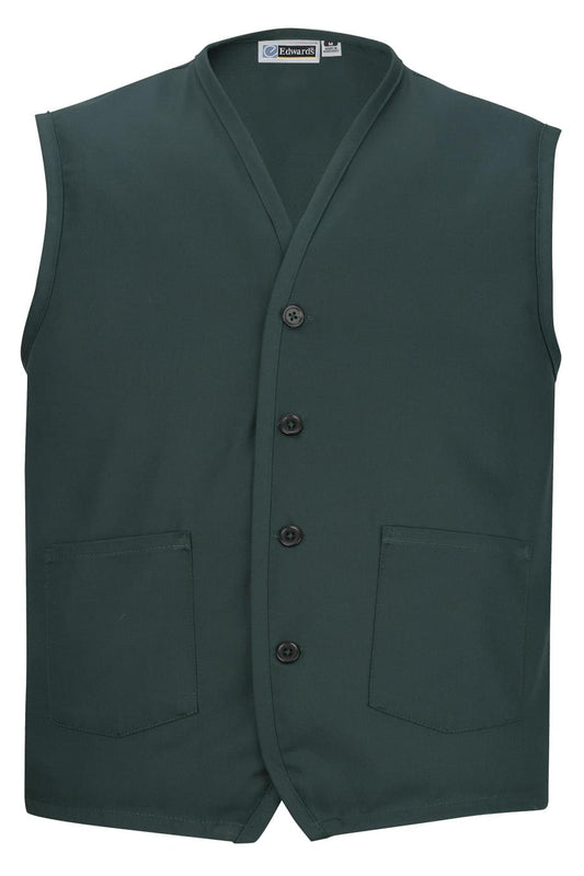 Edwards Garment Apron Vest With Waist Pockets