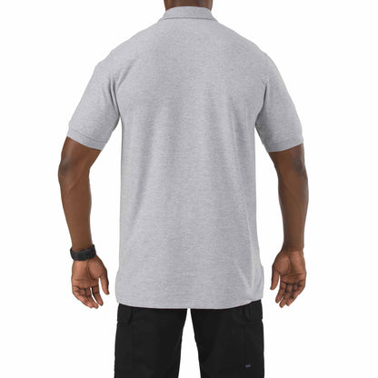 5.11 Utility Short Sleeve Polo - Heather Gray