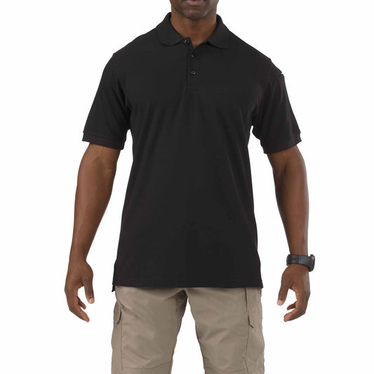 5.11 Utility Short Sleeve Polo - Black