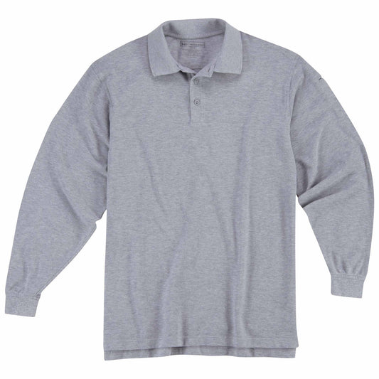 5.11 Professional Long Sleeve Polo - Heather Gray