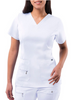 Adar Pro Women's Elevated Solid Scrub Top