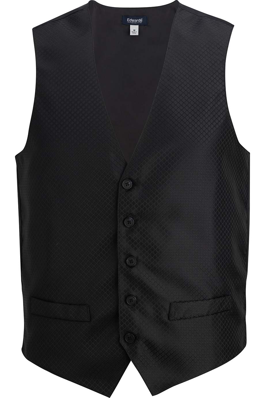 Edwards Garment Brocade Mens Vest