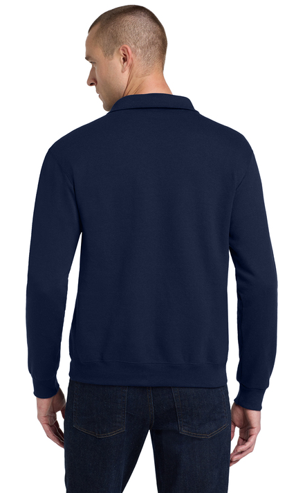 Jerzees® Super Sweats® NuBlend® 1/4-Zip Sweatshirt with Cadet Collar