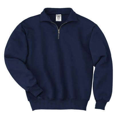 Jerzees® Super Sweats® NuBlend® 1/4-Zip Sweatshirt with Cadet Collar
