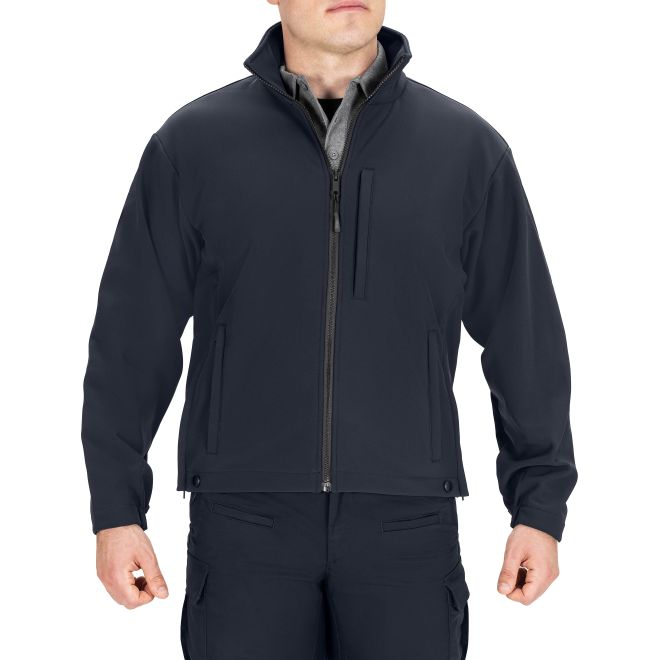 Blauer Softshell Fleece Jacket - Dark Navy