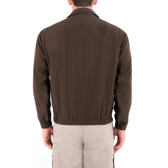 Blauer Softshell Fleece Jacket - Brown