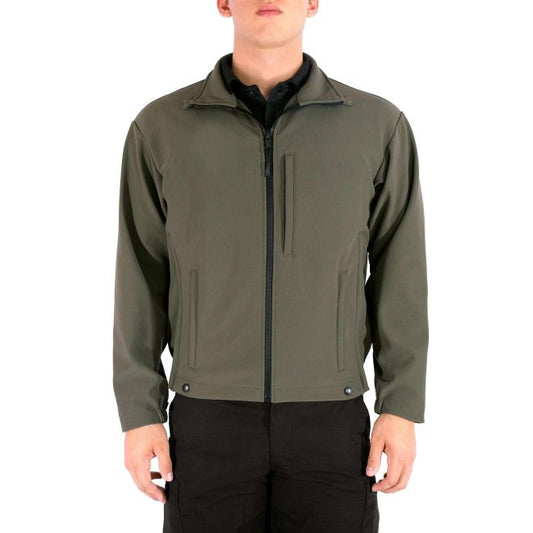 Blauer Softshell Fleece Jacket - OD Green