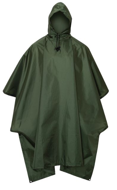 Rothco G.I. Type Military Rip-Stop Poncho