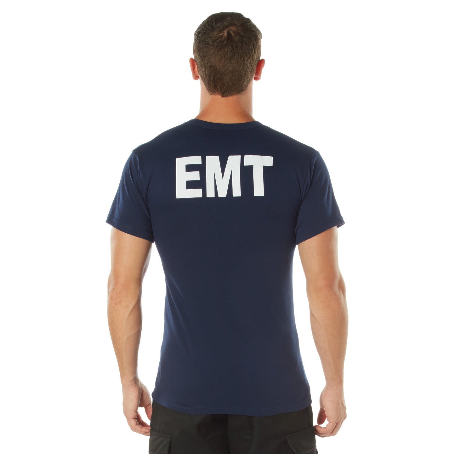 Rothco 2-Sided EMT T-Shirt - Navy