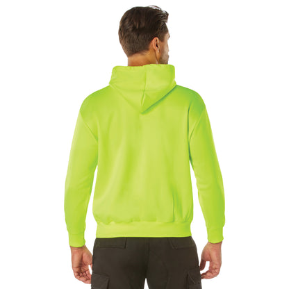 Rothco High-Vis Performance Hooded Sweatshirt - Safety Green