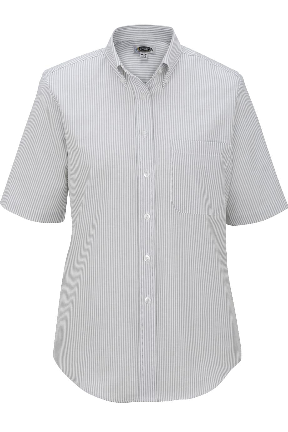 Edwards Garment Easy Care Oxford Short Sleeve Ladies Shirt