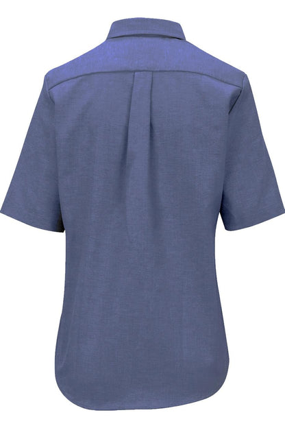 Edwards Garment Easy Care Oxford Short Sleeve Ladies Shirt