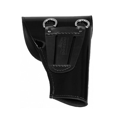 Boston Leather 5030 – Honor Guard Flap Leather Holster Black