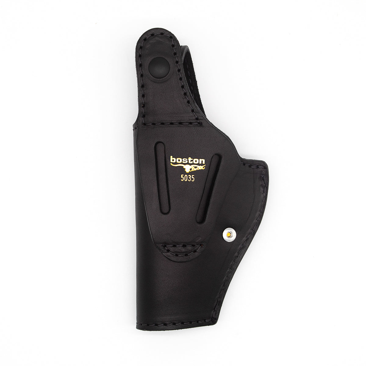 Boston Leather 5035 – Guardian Hi-Ride Holster, Medium, Black