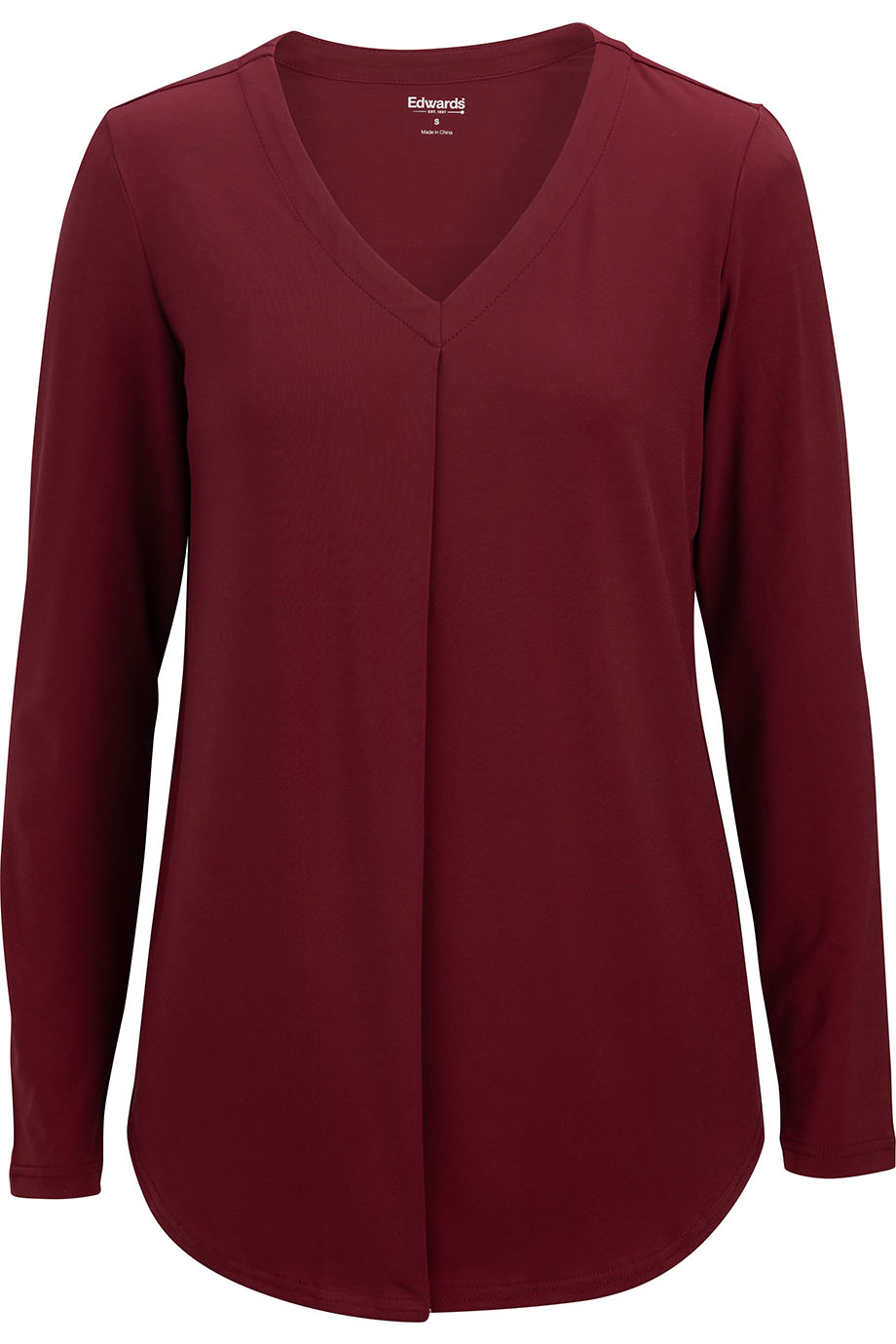 Edwards Garment Soft Pleated Ladies Blouse