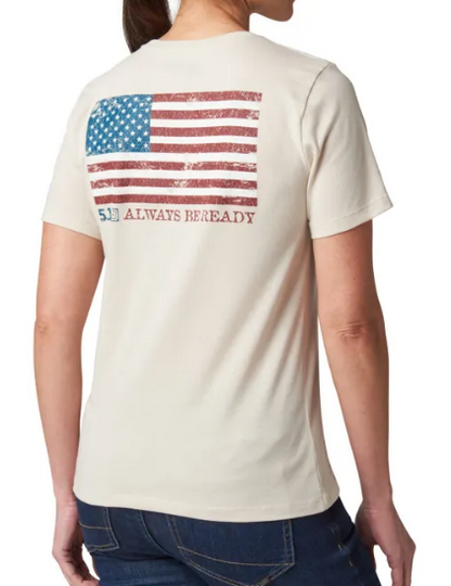 5.11 WOMEN'S AMERICAN VINTAGE FLAG TEE