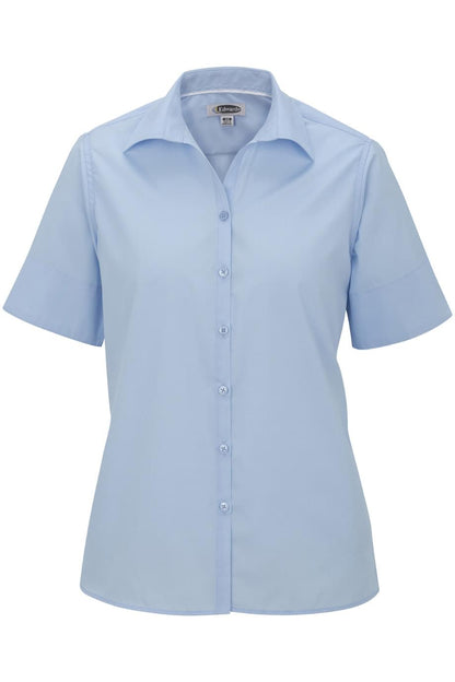 Edwards Garment Lightweight Poplin Short Sleeve Ladies Shirt