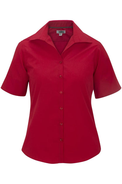 Edwards Garment Lightweight Poplin Short Sleeve Ladies Shirt