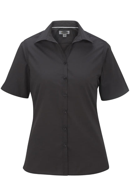 Edwards Garment Lightweight Poplin Short Sleeve Ladies Shirt