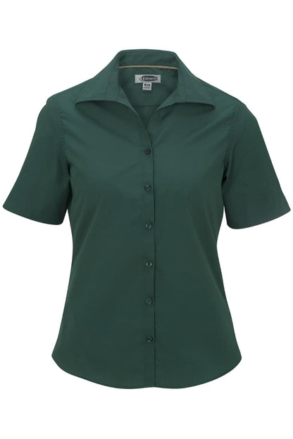 Edwards Garment Lightweight Poplin Short Sleeve Ladies Shirt