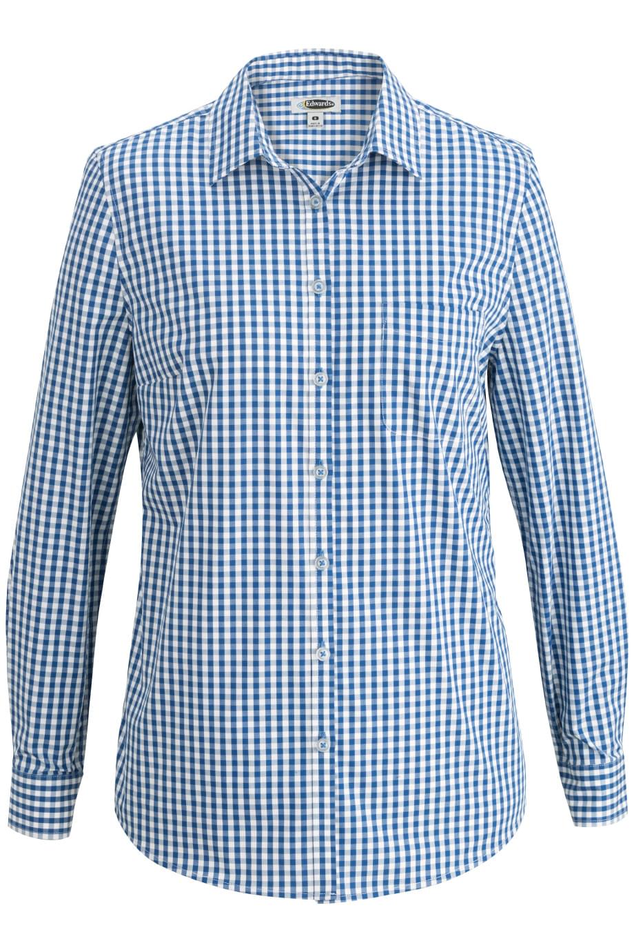 Edwards Garment Comfort Stretch Long Sleeve Ladies Shirt