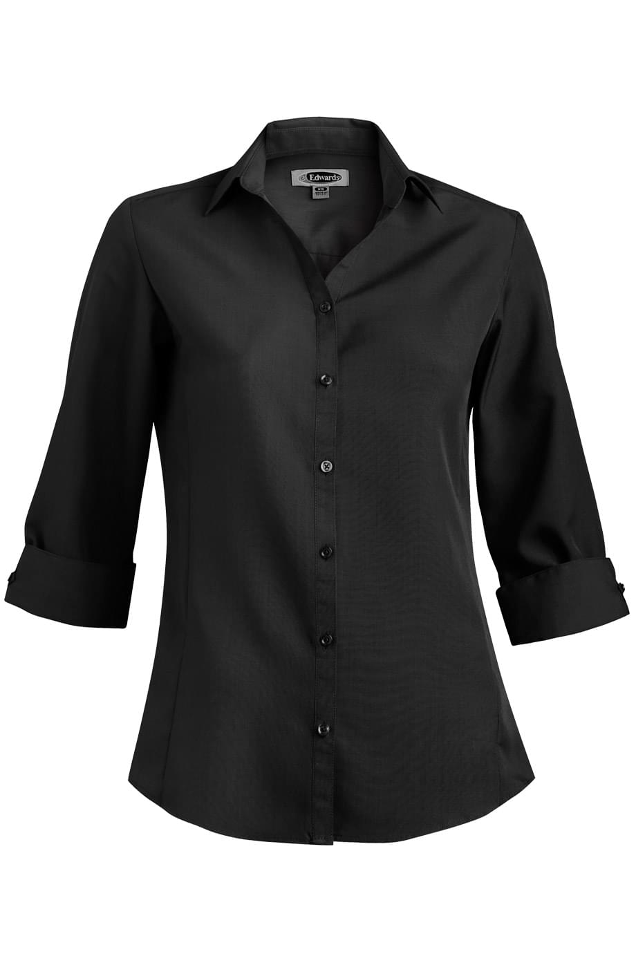 Edwards Garment Ladies Batiste 3/4 Sleeve Blouse