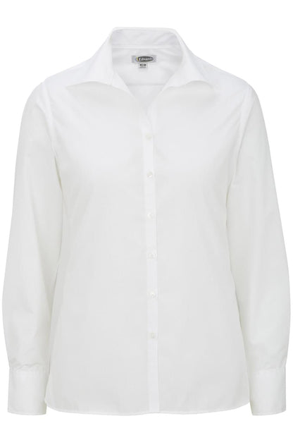 Edwards Garment Lightweight Poplin Long Sleeve Ladies Shirt