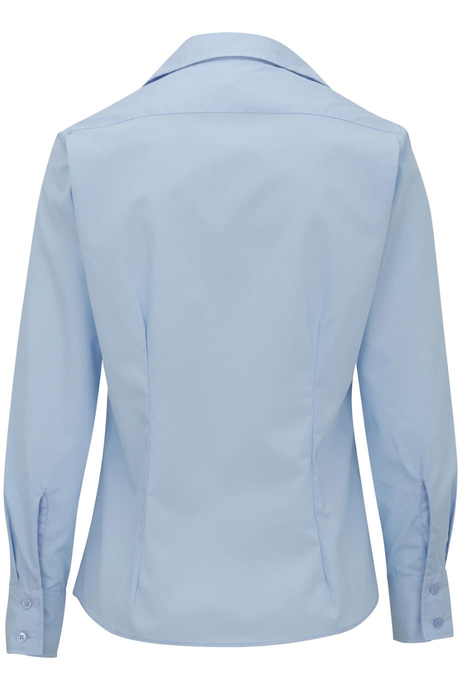 Edwards Garment Lightweight Poplin Long Sleeve Ladies Shirt