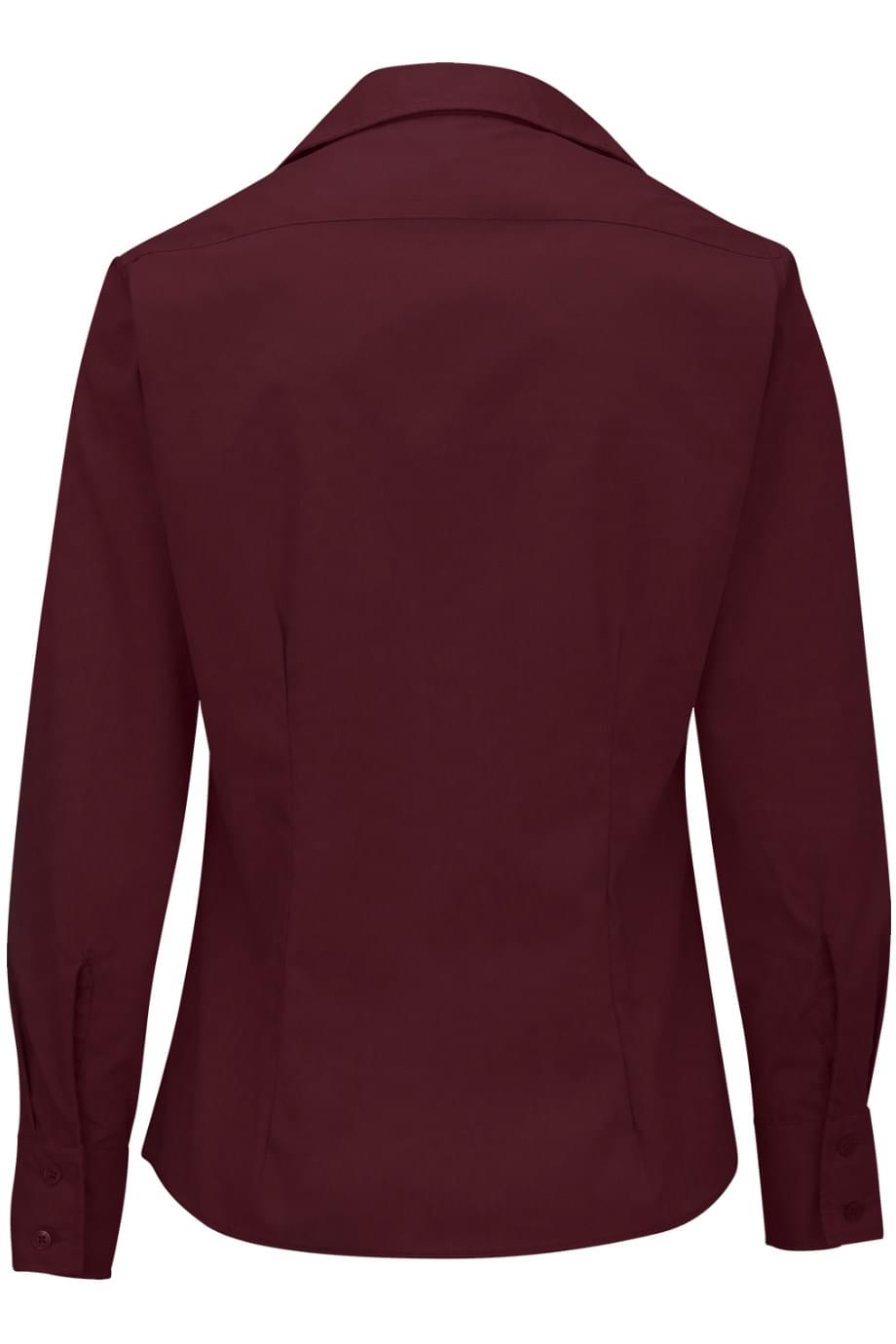 Edwards Garment Lightweight Poplin Long Sleeve Ladies Shirt