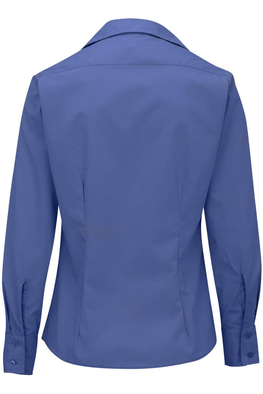 Edwards Garment Lightweight Poplin Long Sleeve Ladies Shirt