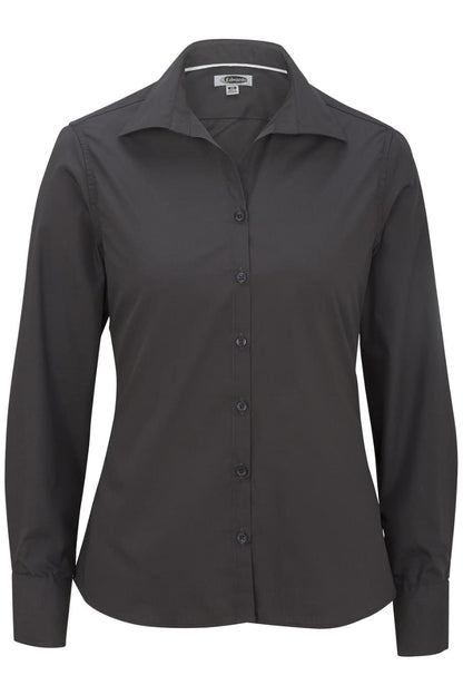 Edwards Garment Lightweight Poplin Long Sleeve Ladies Shirt