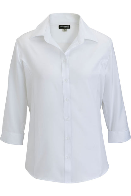 Edwards Garment Ladies’ ¾ Sleeve Flexbatiste Blouse